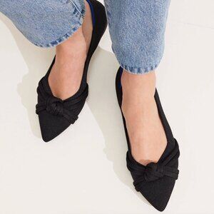 Rothy's The Knot Point II - Black Size 7.5